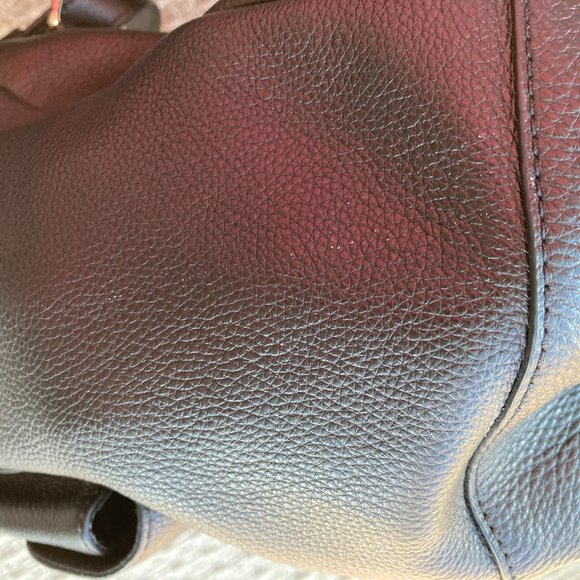 Coach Pebbled Leather Backpack main image 6